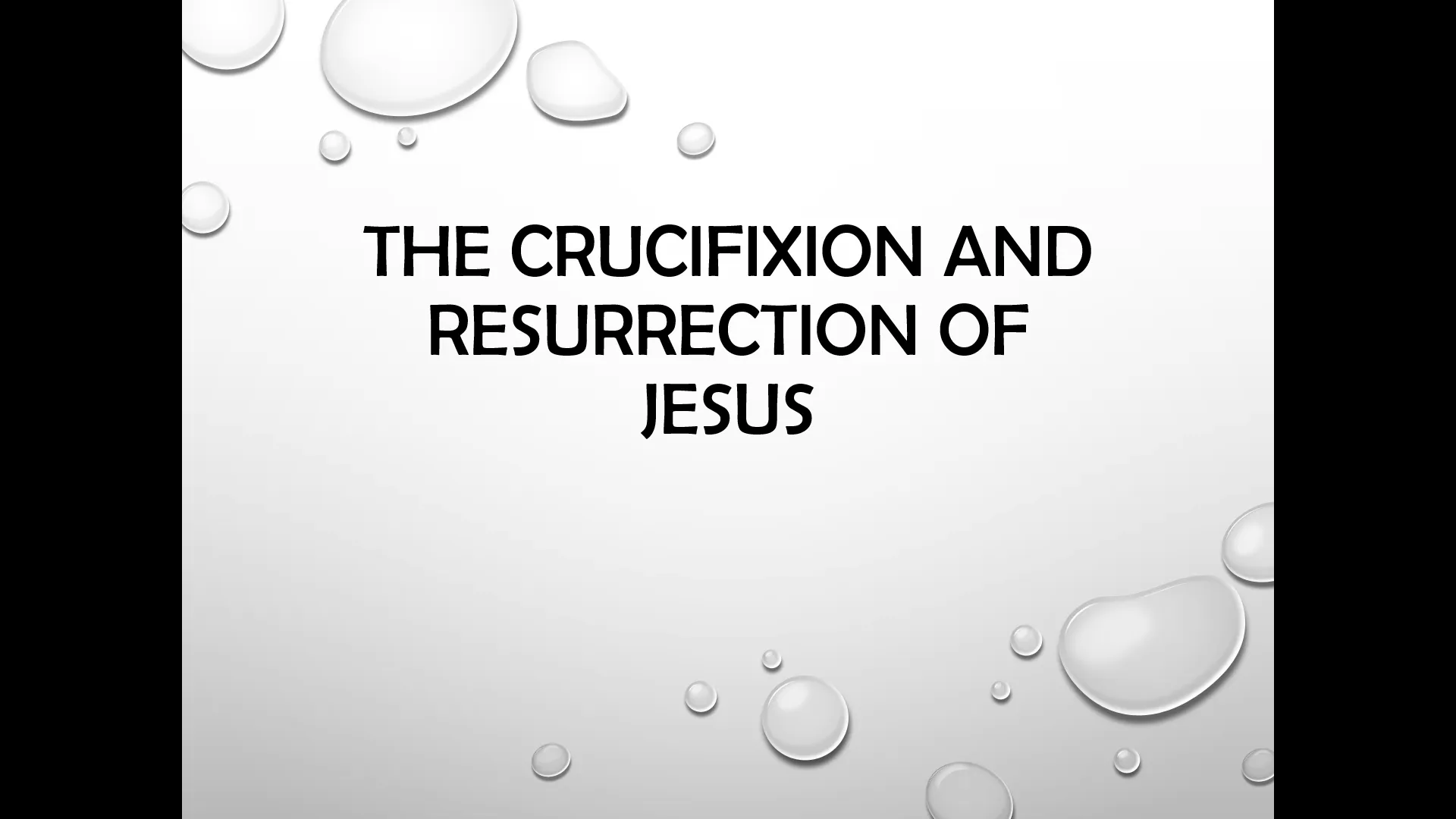 The Crucifixion and Resurrection of Jesus