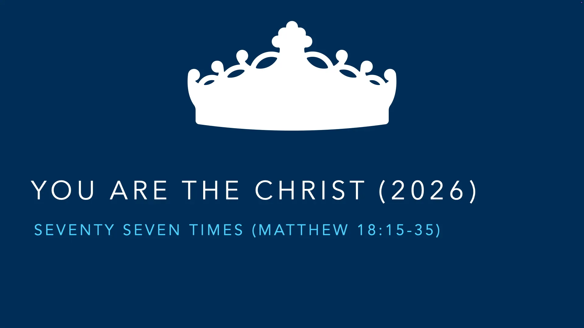 Seventy Seven Times